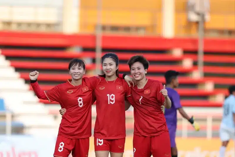 Thành tích của bóng đá nữ Việt Nam